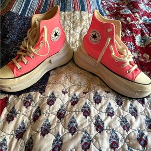Converse Kids Coral High-Top Sneakers